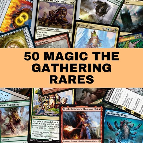 Magic the gathering rares - 50,