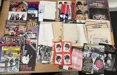Huge lot beatles ephemera - huge,