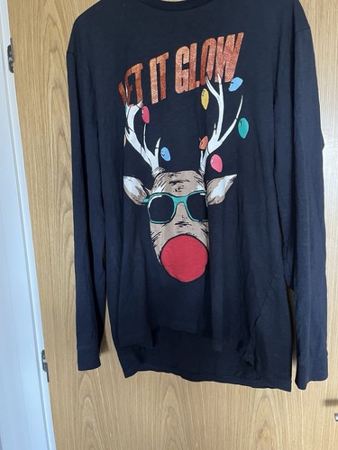 Next black xmas shirt 2xl - next,