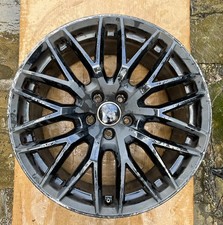 Audi black wheel alloy - wheel,