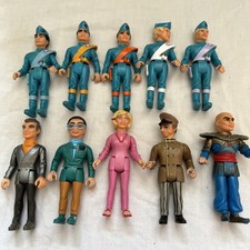 Matchbox Vintage 1992 Thunderbirds 3.5" Figures full set -10 figures.