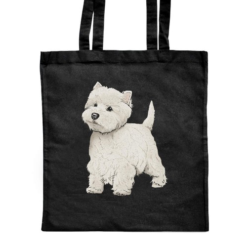 Westie dog classic - classic, black