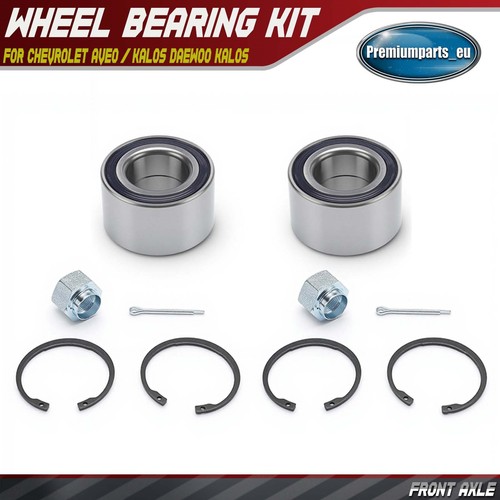 Pair front wheel bearing - bearing, kit