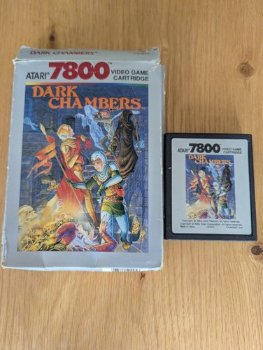 Atari 7800 dark chambers - atari,