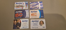 Full set of  limited edition TFL oyster cards