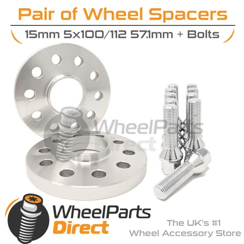 Wheel spacers bolts 15mm - spacers, for