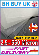 NYLON MICRON MESH 5 10 25 50 75 90 125 150 180 250 380 550 SQUARE SIZES FILTER