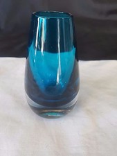 5 Inch Cobalt Blue Glass Bud
