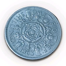 UK Two Shillings 1963