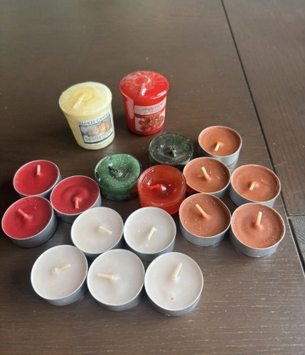 Yankee candle votives - votives, tea