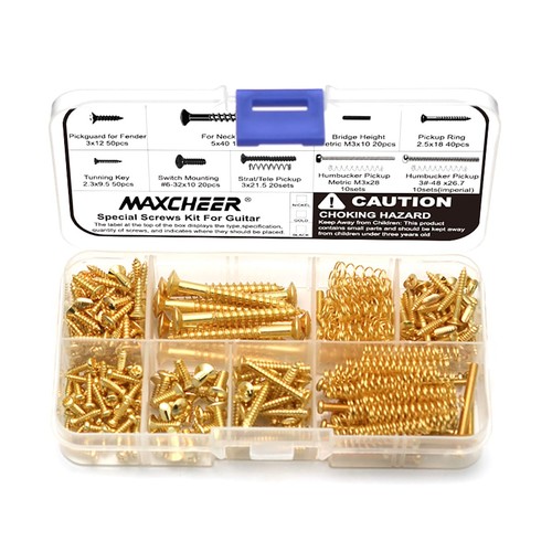 Gold 270pcs guitar screw - guitar,