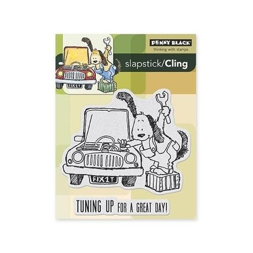 Penny black cling - penny,