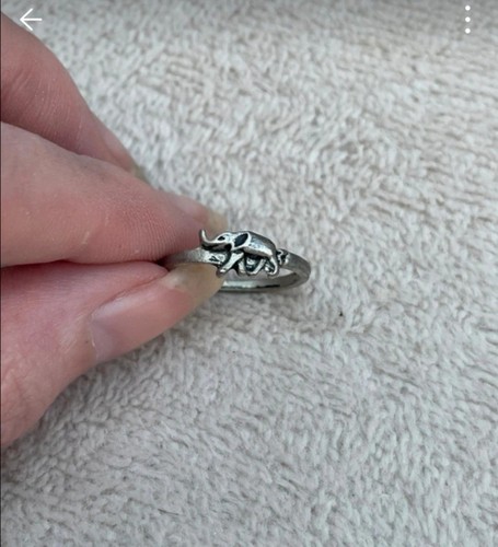 Elephant design ring - elephant,