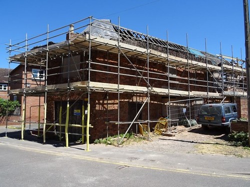 Photo 6x4 building under - photo,