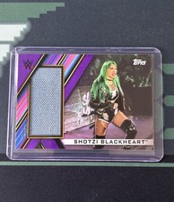Shotzi Blackheart Mat Relic Purple /99 Card - 2020 Topps Womens Division WWE 