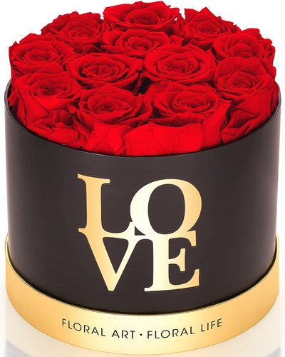 Preserved roses box - in,