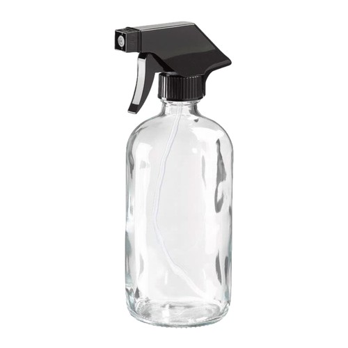 480ml clear glass - glass, spray