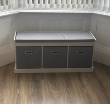 Indoor Home Shoe Bench with 3
