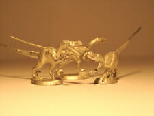 RAL PARTHA Animals & Prehistoric VELOCIRAPTORS (3) RPG D&D Pathfinder 01-712 R