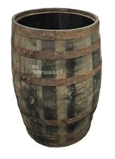 OAK WHISKY BARRELS - CHOOSE YOUR SIZE - WOODEN PLANTERS / TUB / MINI POND GARDEN