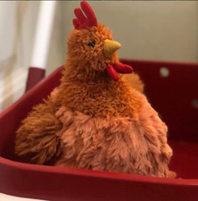 Jellycat Cecile Chicken Plush – Soft Tan Hen Toy, Kawaii CEC3C, BNWT