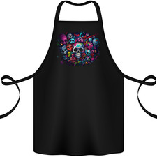 Lots of Skulls Cotton Apron