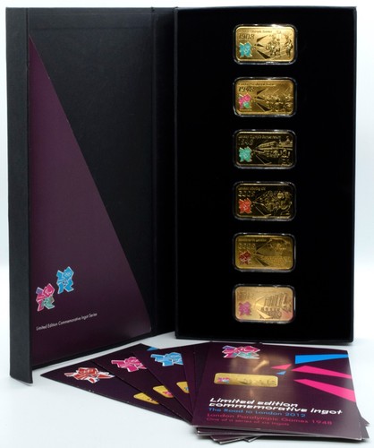 Gold plated ingot london - gold,