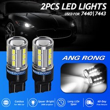 2x T20 580 582 7443 W21W LED