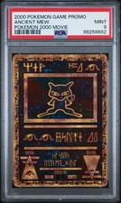 PSA 9 2000 Movie Ancient Mew