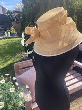 Cream Hat Worn Once John Lewis