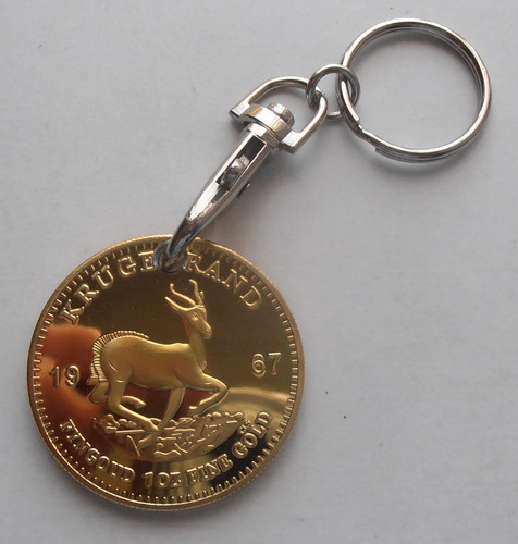 1967 krugerrand keyring - 1967,