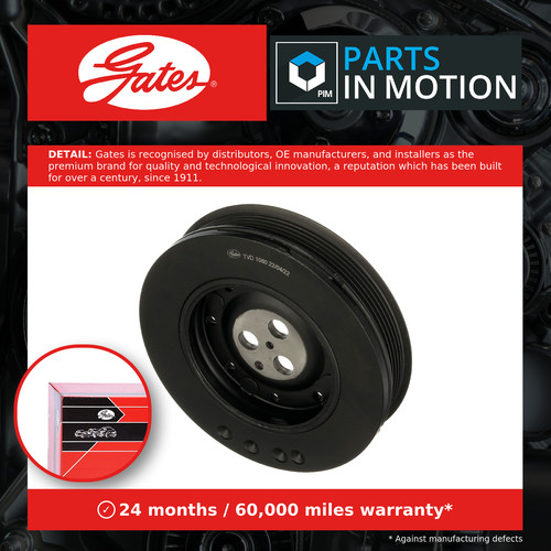 Crankshaft pulley fits - pulley, (tvd)