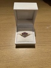 18ct Yellow Gold Ruby And