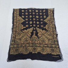 Jaeger Scarf Black Gold Mens