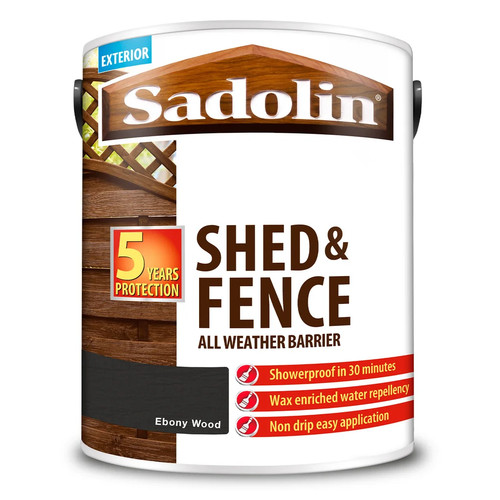 Sadolin shed fence - sadolin,