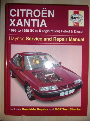 Citroen xantia haynes service - citroen,