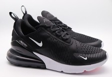 NIKE AIR MAX 270 TRAINERS BLACK ANTHRACITE WHITE AH8050-002 MEN UK9