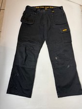 Dewalt black work trousers