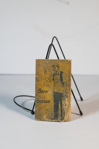 Vintage saw sense - saw, "use