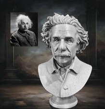 Albert Einstein Bust |