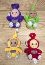 Set 4 Teletubbies 17 cm Plush Toys Po Tinky Winky Laa-Laa Dipsy - DHX Worldwide