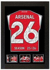Arsenal 2026 Team Signed Shirt