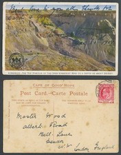 South Africa KE7 1/2d 1908 Old