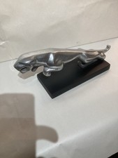 Garage Find Fantastic Leaping Chrome Type Solid Jaguar Slight Tarnished Vintage