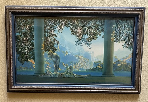 Antique maxfield parrish - antique,