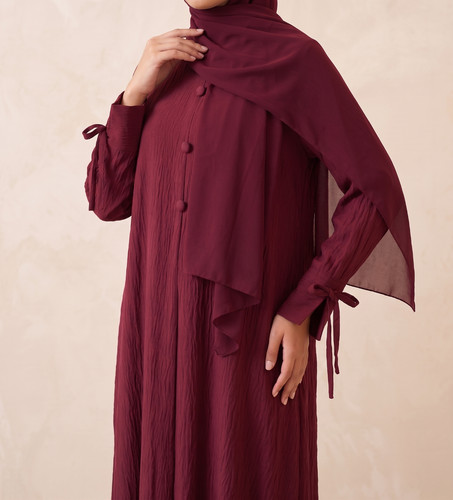 Haya luxe abaya maxi islamic - maxi,