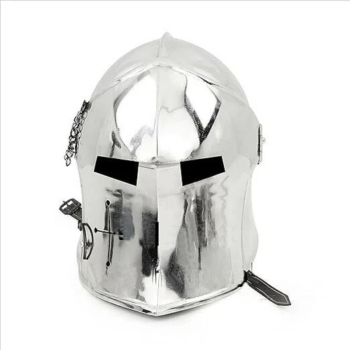 Medieval barbuta visored - medieval,