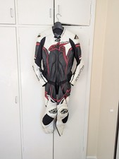 Alpinestars GP Plus V2 Leather Motorcycle Race Suit - Men's Size UK 40 / EU 50