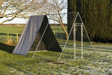 Alphapet Large Chicken Run Coop Cage Pen Waterfowl Enclosure - Hens Dogs Poultry