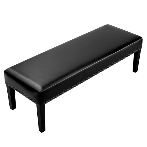 Stretch leather dining - leather, bench